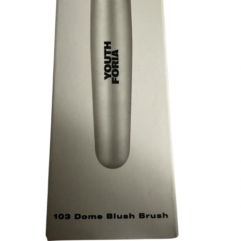 Youth Foria 103 Dome Blush Brush NIB Silver